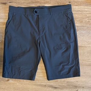 Greyson Charcoal Flat Front Shorts